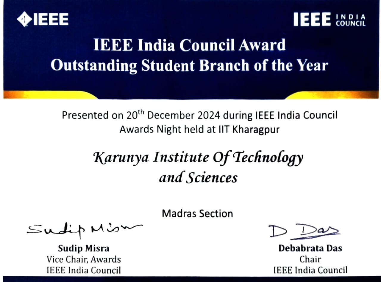IEEE Achievement 1